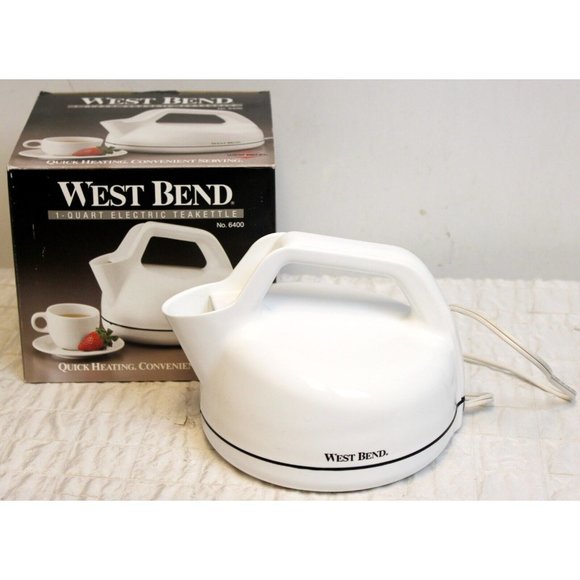 West Bend Kitchen West Bend Electric Kettle Whistling Tea Hot Water